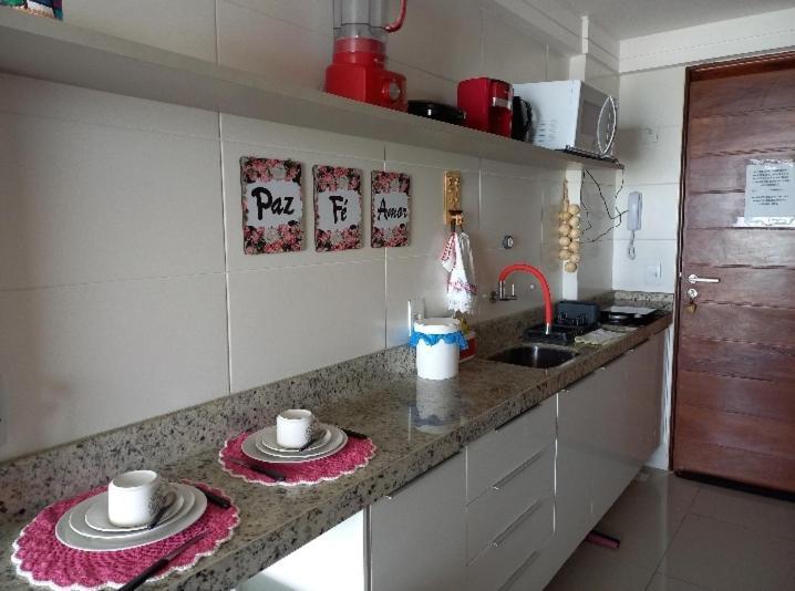 Flat Maravilhosa Vista Beira Mar De Intermares 605 Apartment กาเบเดโล ภายนอก รูปภาพ
