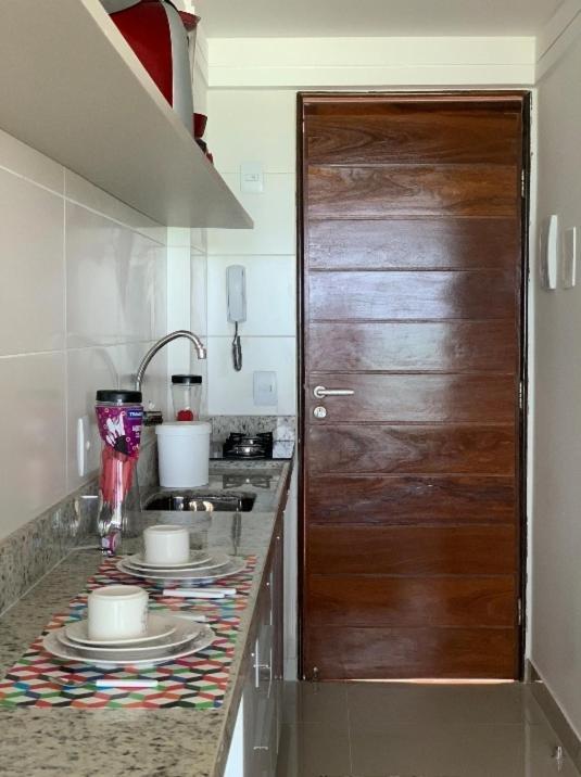 Flat Maravilhosa Vista Beira Mar De Intermares 605 Apartment กาเบเดโล ภายนอก รูปภาพ