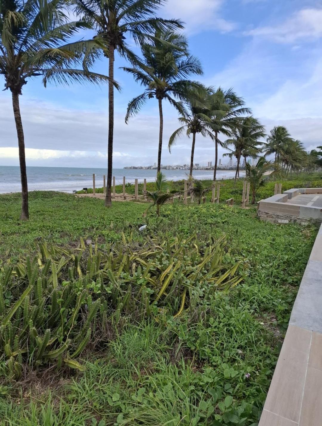 Flat Maravilhosa Vista Beira Mar De Intermares 605 Apartment กาเบเดโล ภายนอก รูปภาพ